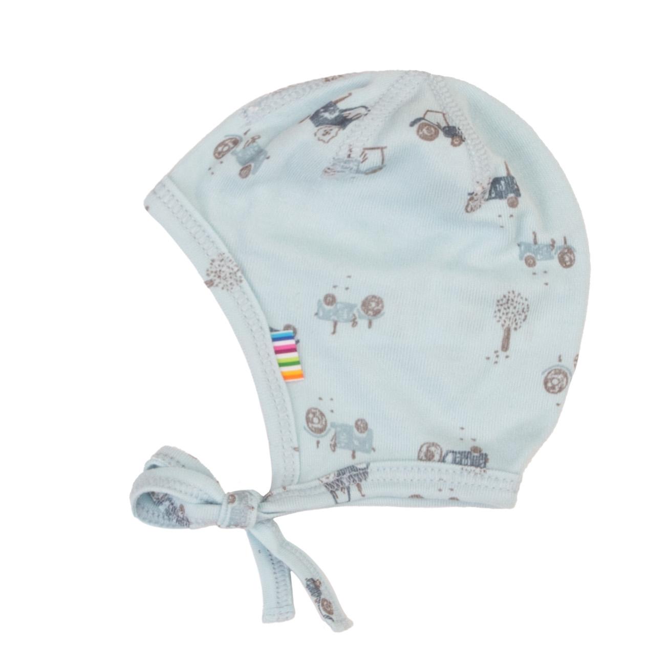 Joha - Babylue i bambus "Tractor" Blue