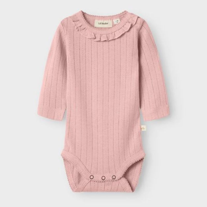 Lil`Atelier - Body m. krage "Rachel" Misty Rose