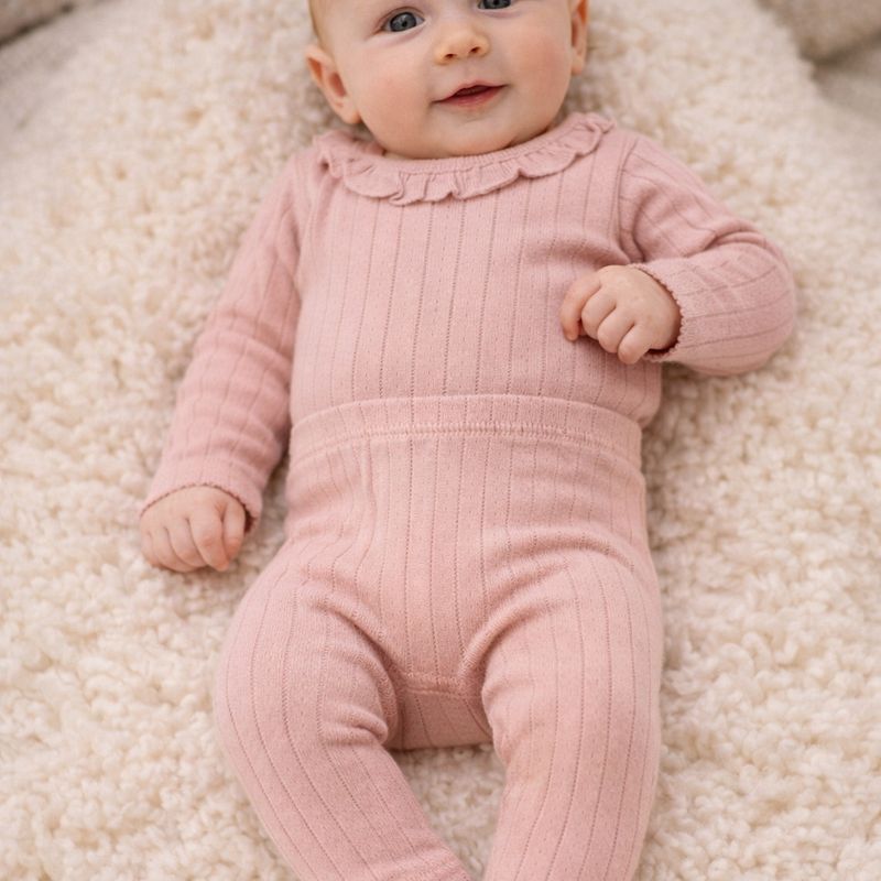 Lil`Atelier - Body m. krage "Rachel" Misty Rose