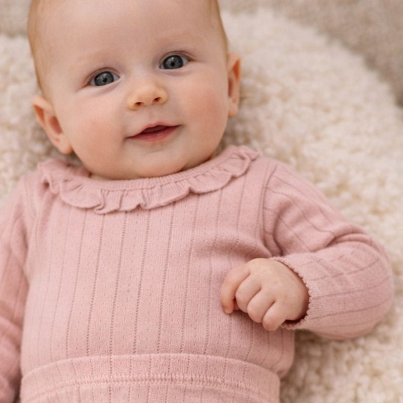 Lil`Atelier - Body m. krage "Rachel" Misty Rose